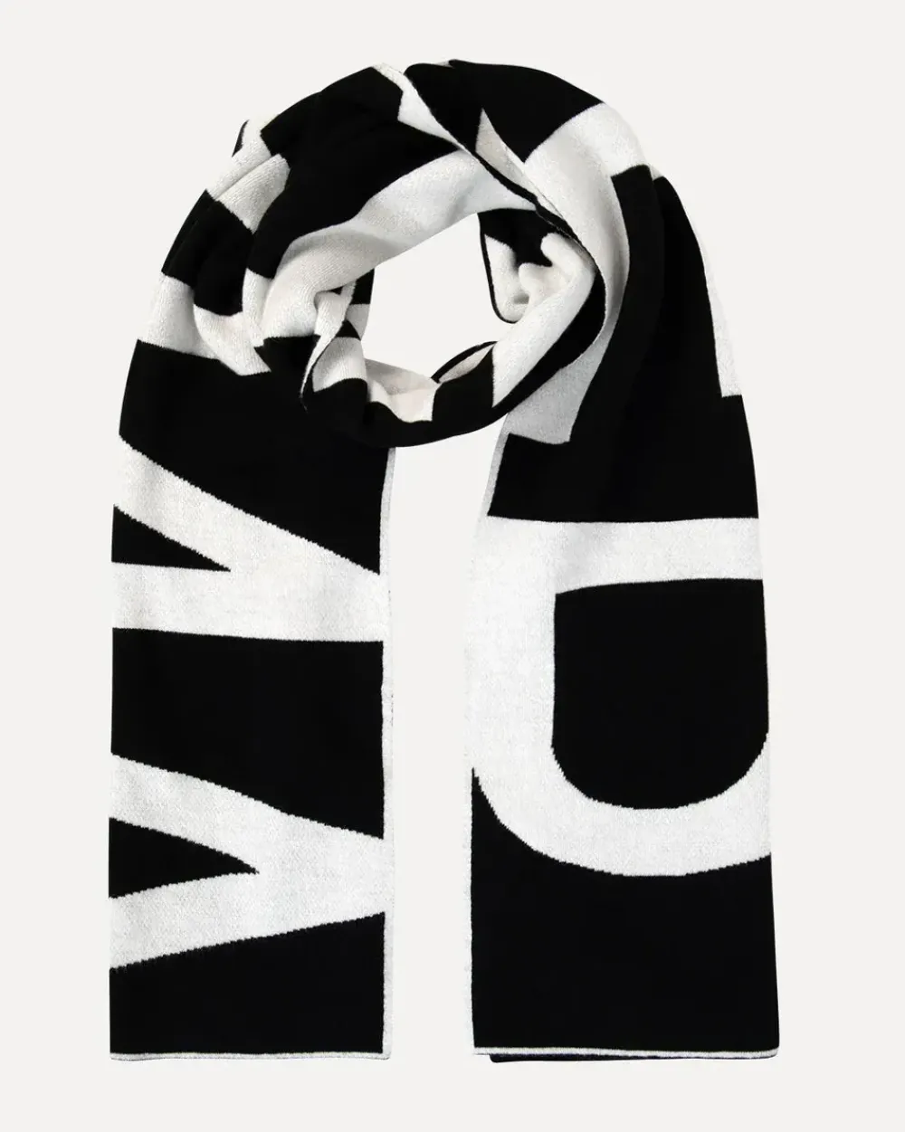 Discount Andrea ScarfBlack white Sjaals