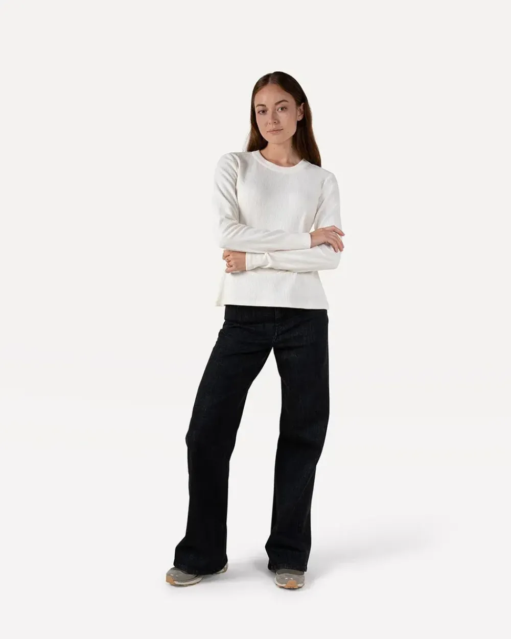 New Ashley t-shirt l/sEgg White Shirts & Tops