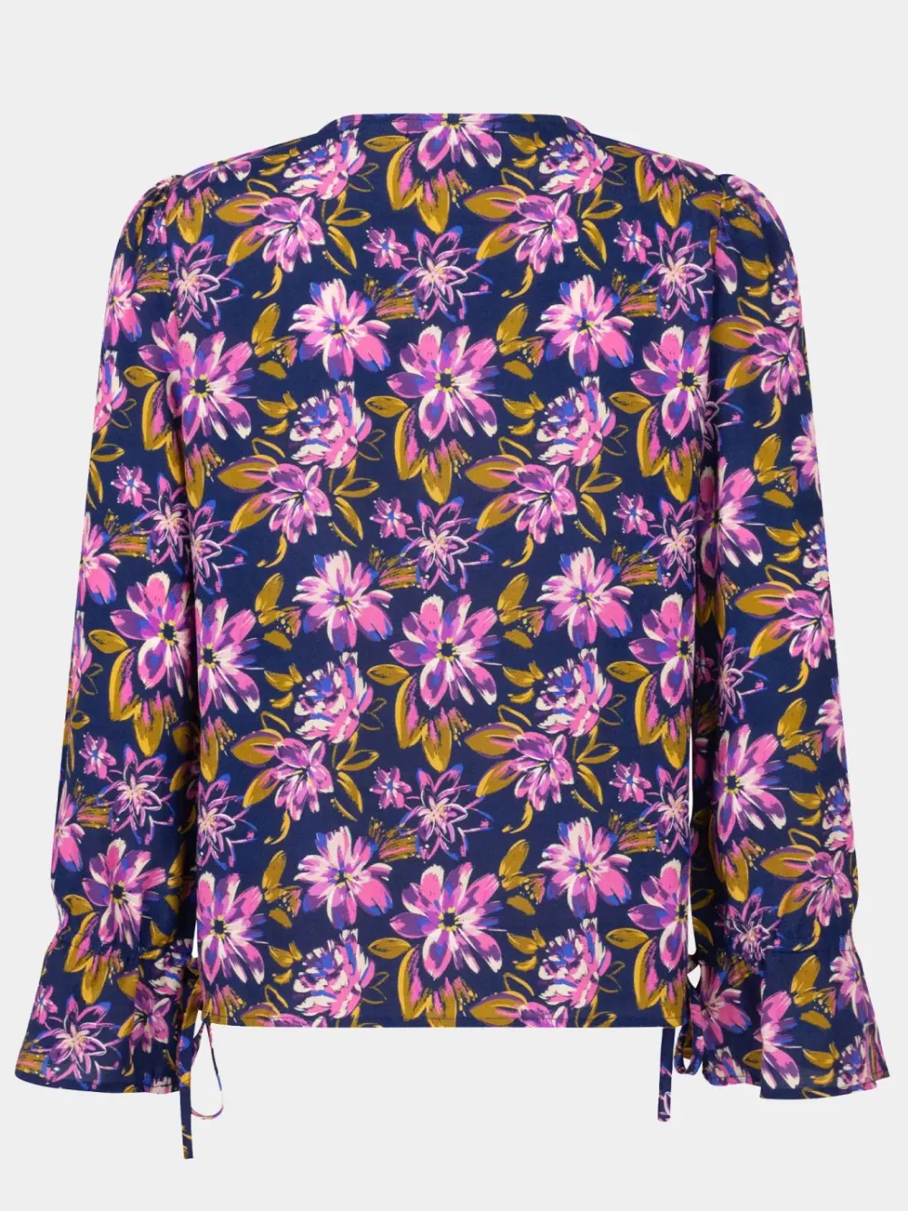 Sale Blouse ElineNavy flower Blouses