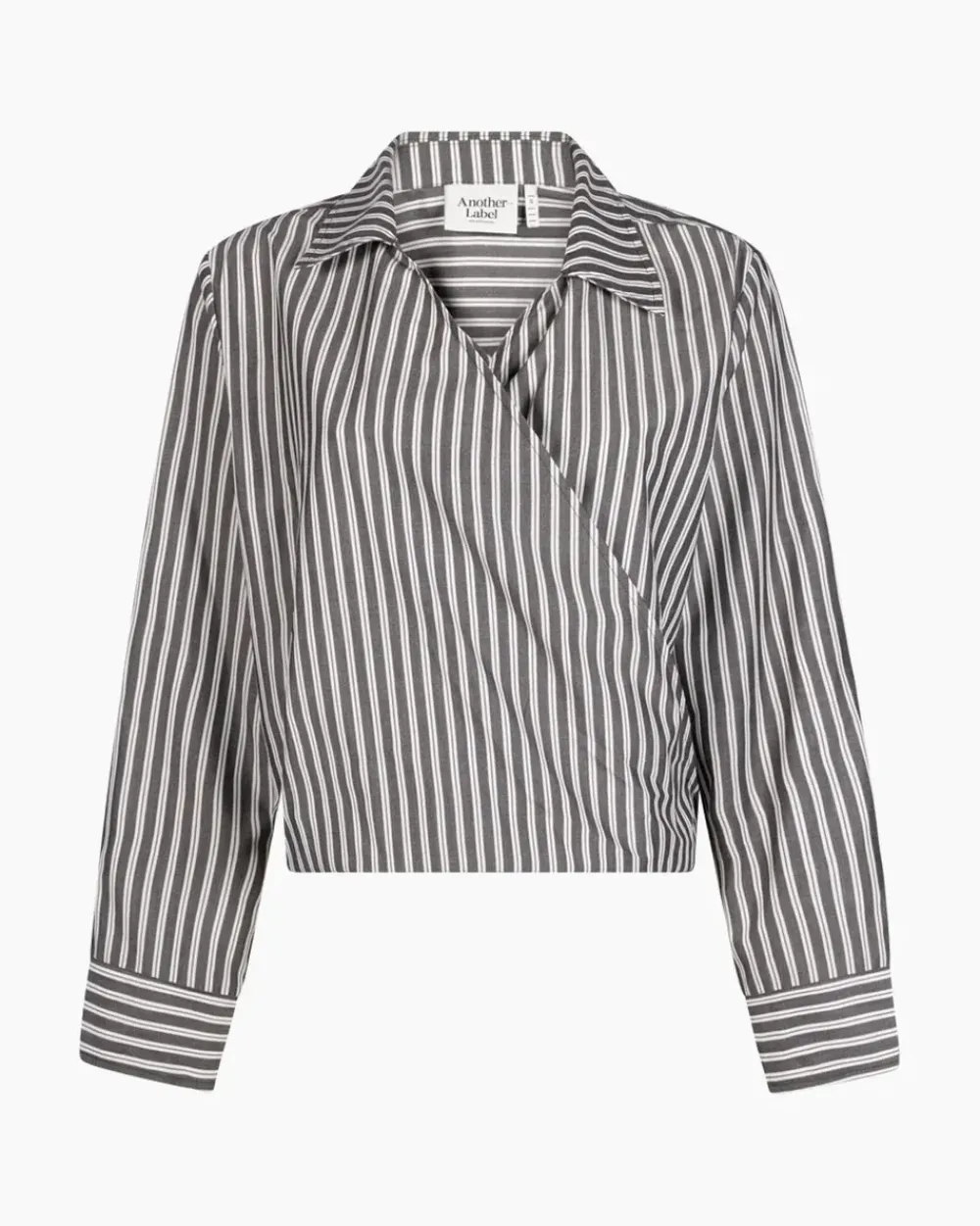 Discount Elsie top l/sBlack white stripe Shirts & Tops | Blouses