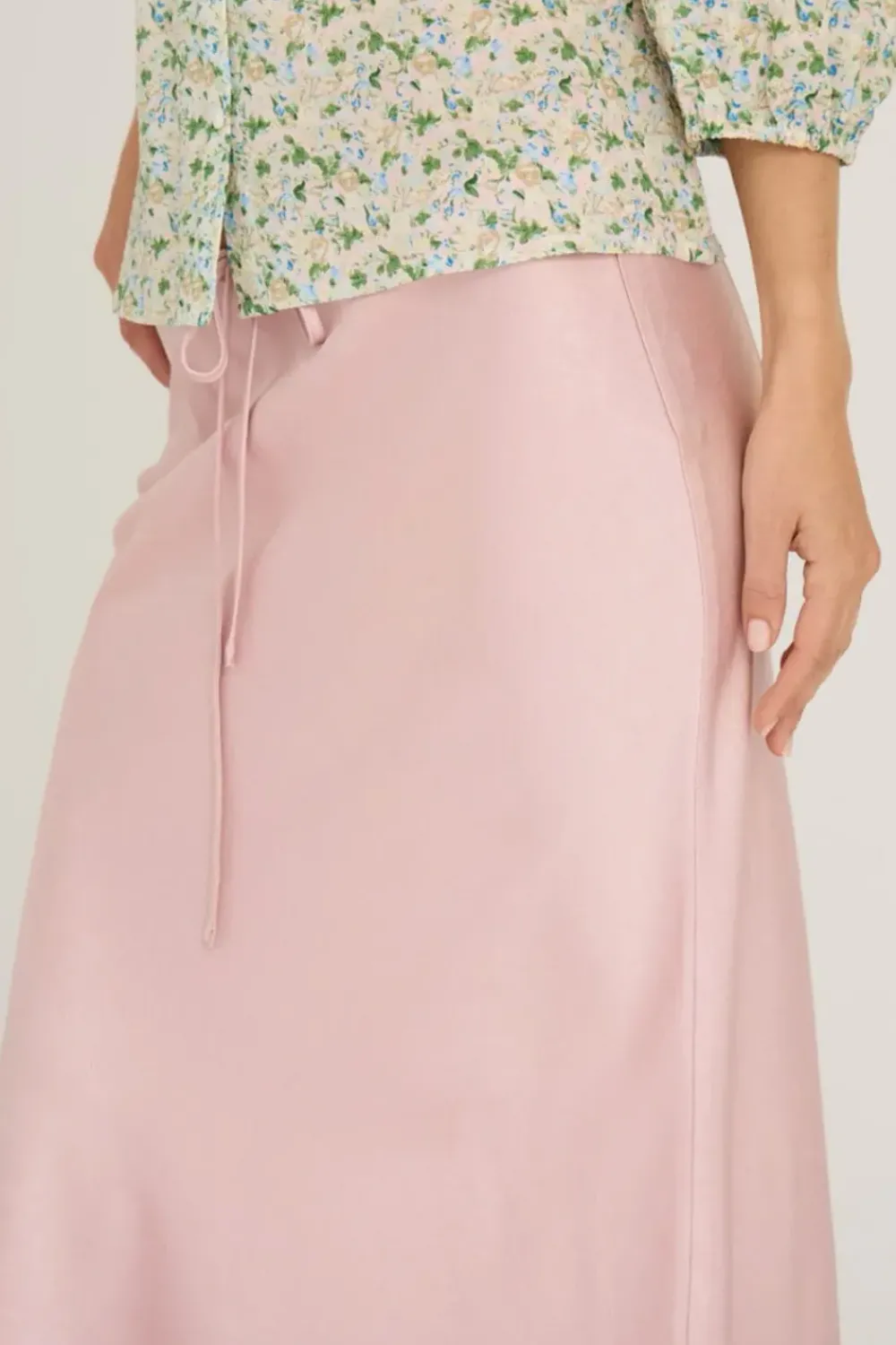 Hot Emily skirt147 Pale rose Rokken