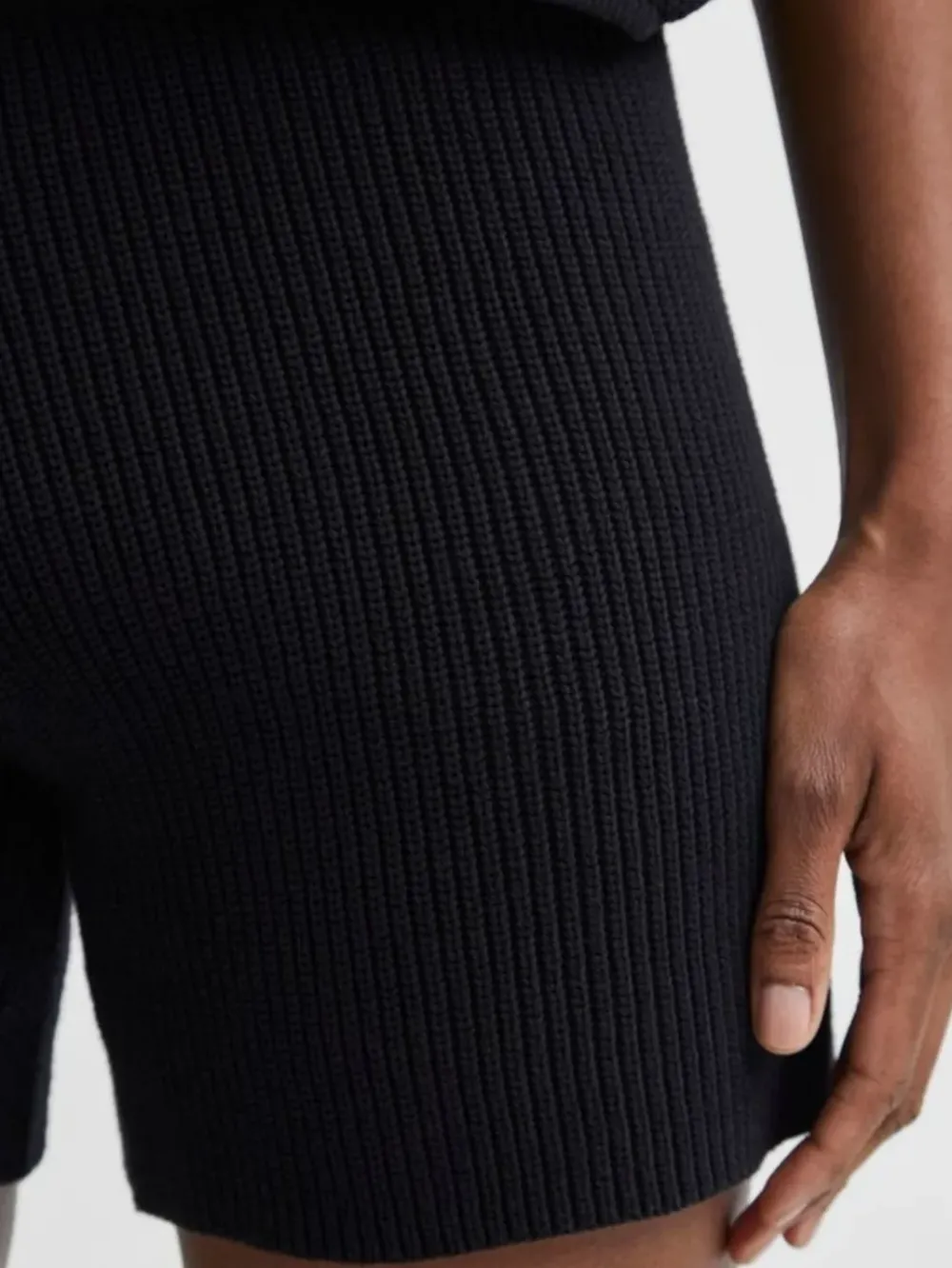 Best Knit shorts - MAXA - zwart Broeken