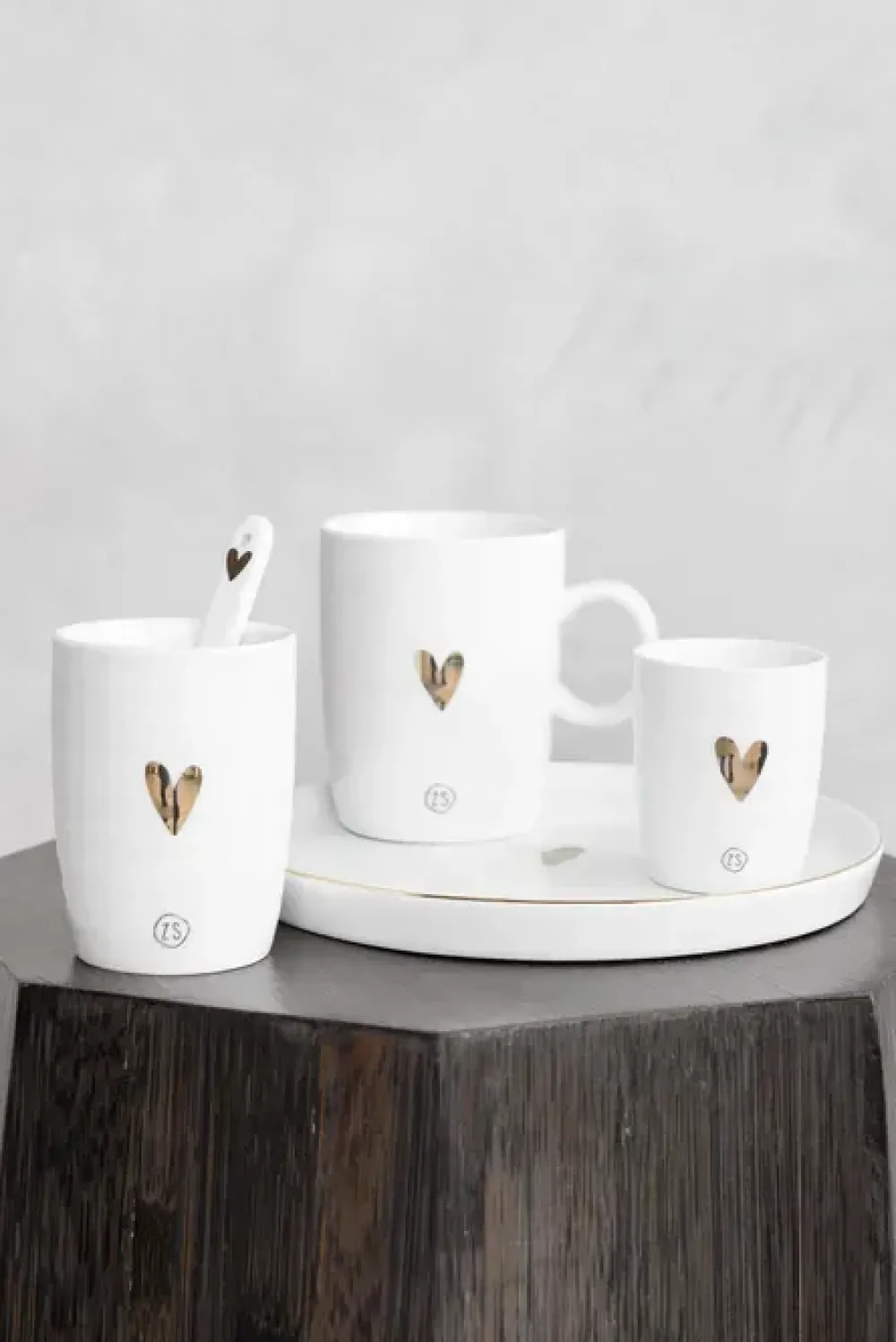 Fashion koffiemok goud hartje Keuken & Tafelen | Cadeau