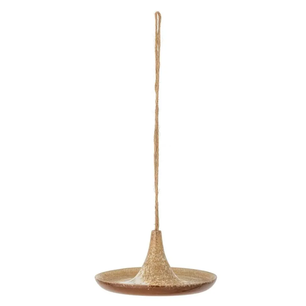 Discount Lyden Bird Feeder, Grey, Stoneware Ø19xH9 cm Woonaccessoires