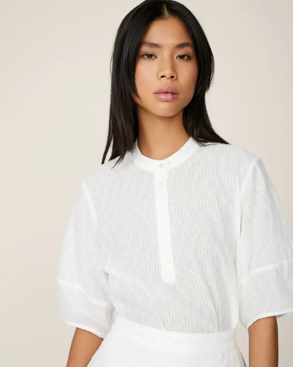 Outlet MSCHBelisa 2/4 TopBRIGHT WHITE Blouses
