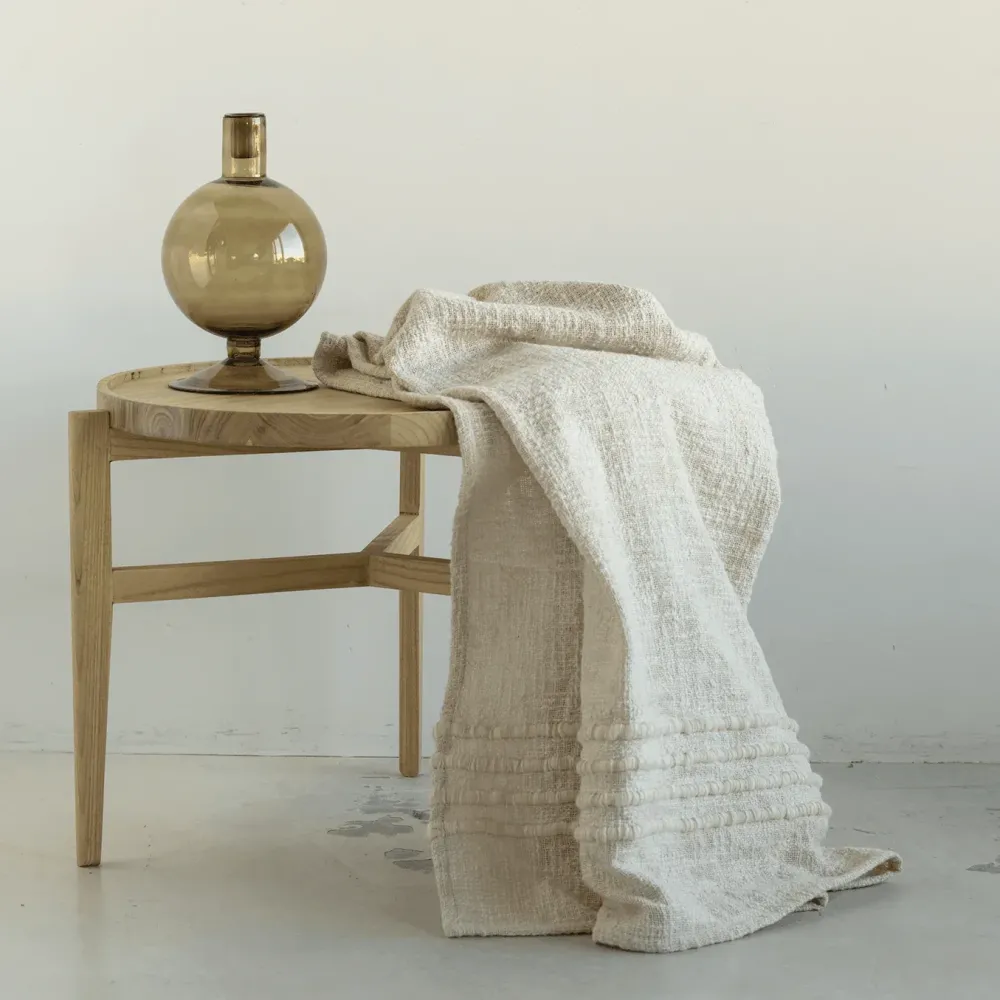 Clearance *Plaid Nuno ivory Kussens & Plaids | Cadeau
