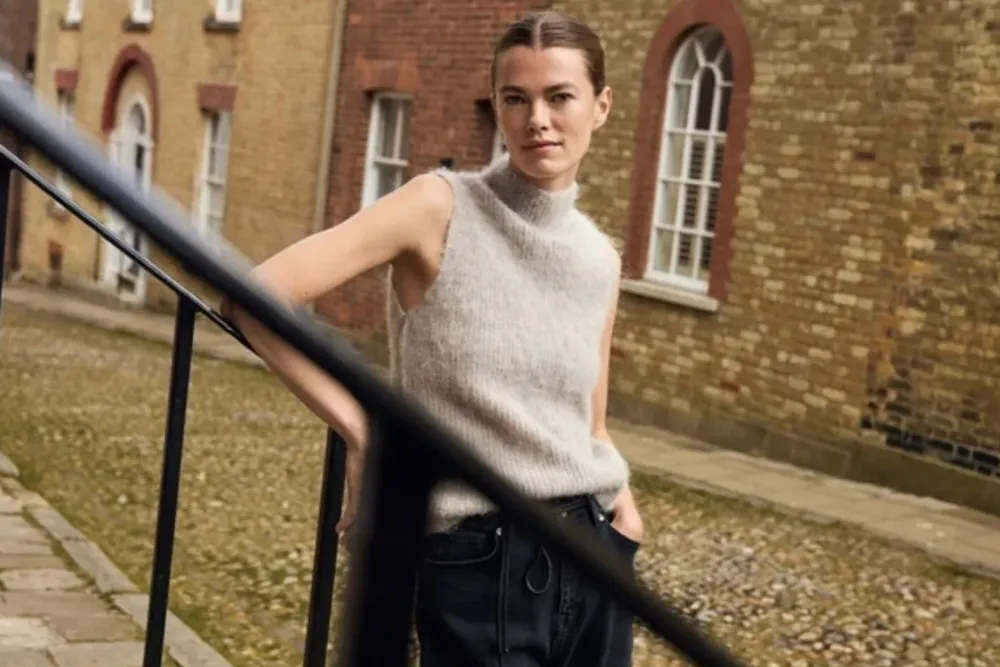 Hot SLFEMILI SL KNIT HIGH NECK TOPDove BIRCH Shirts & Tops | Truien & Sweaters