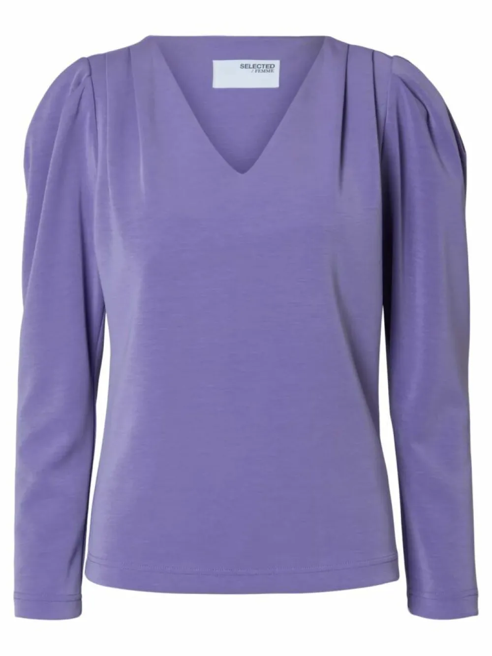 Fashion SLFFENJA LS- V-NECK TOP - paisley purple Shirts & Tops