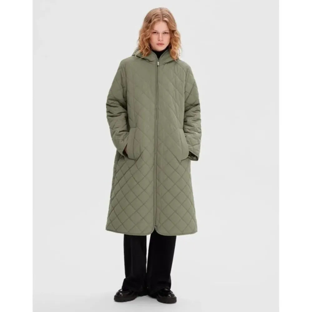 Hot SLFNORY QUILTED JACKET BDusky Green Jassen & Jacks