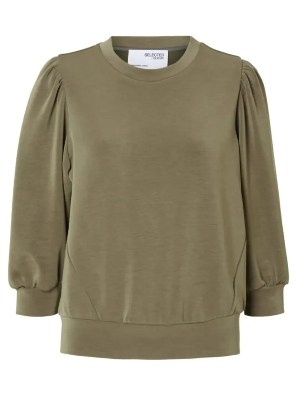 Clearance SLFTENNY 3/4 SWEAT TOP NOOS Kalamata Shirts & Tops