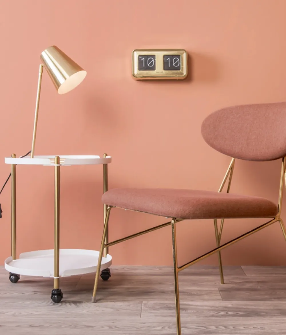 Online Table Lamp Noble Brushed gold Woonaccessoires