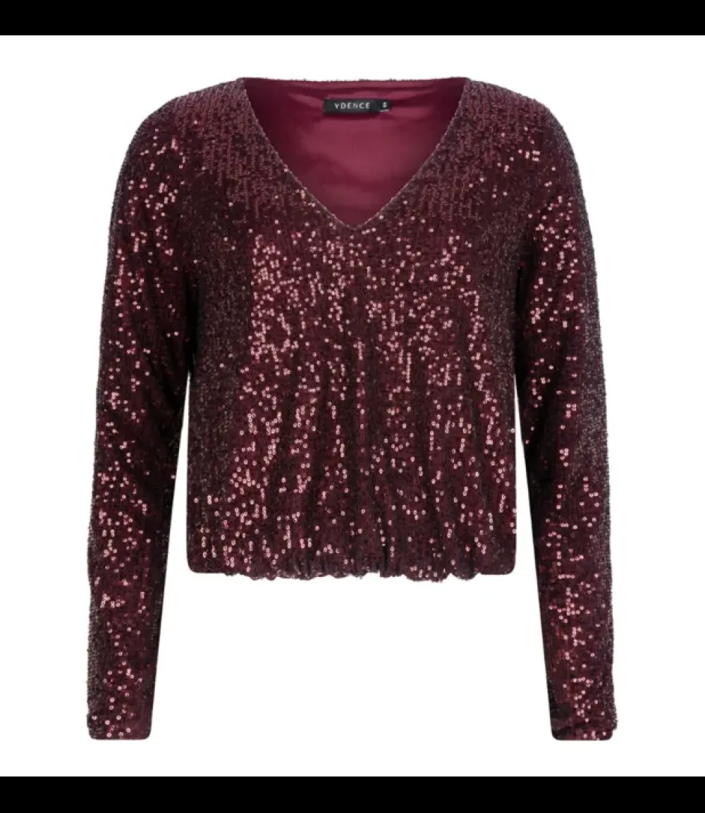 Fashion Top GigiWine red Shirts & Tops