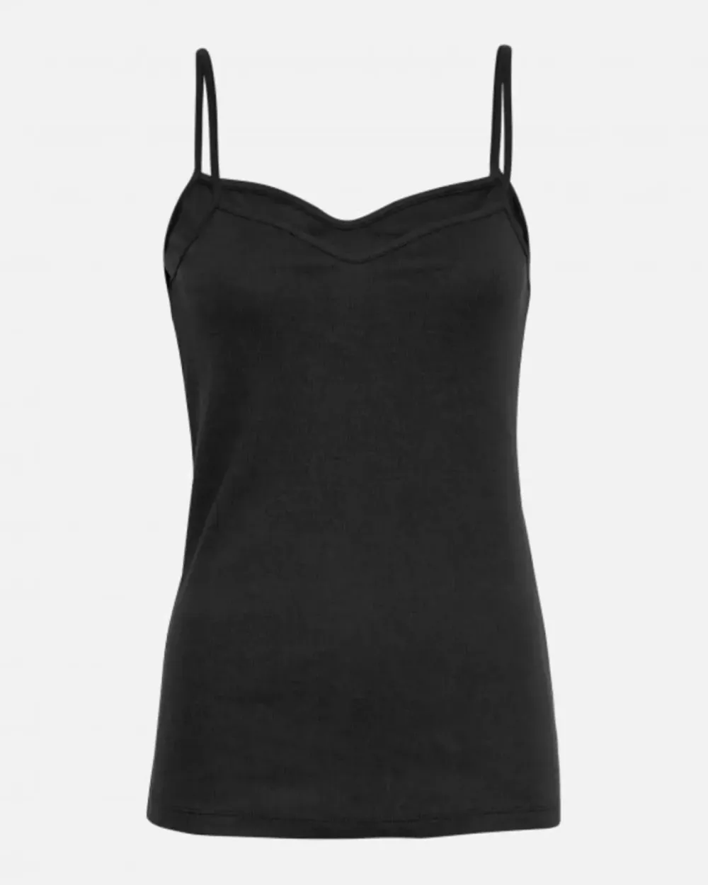 Fashion Top MSCHRasmia V Neck Strap BLACK Shirts & Tops