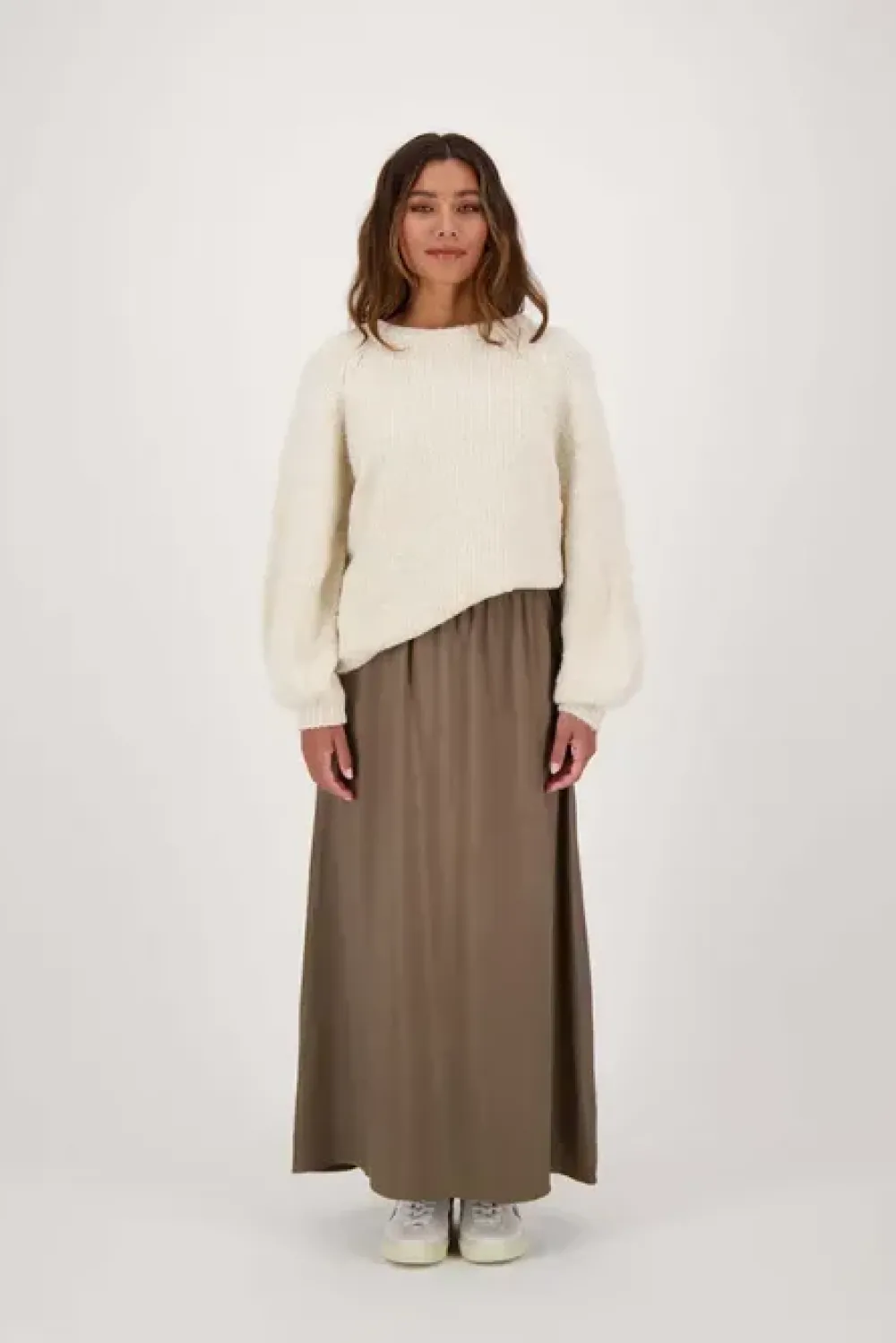Sale trui met lurex creme Truien & Sweaters
