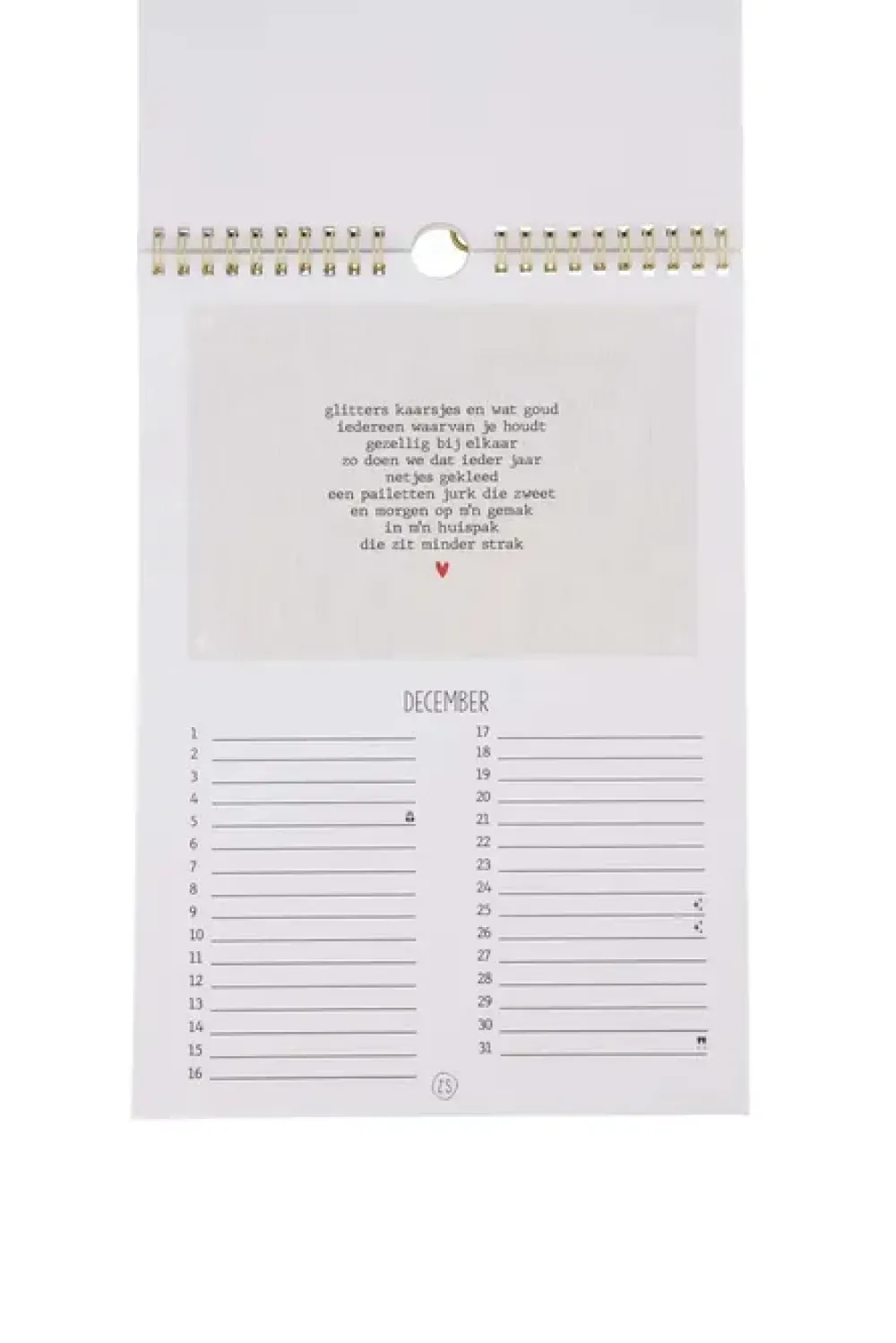 Sale verjaardagskalender linnen naturel Boeken & Stationary | Cadeau
